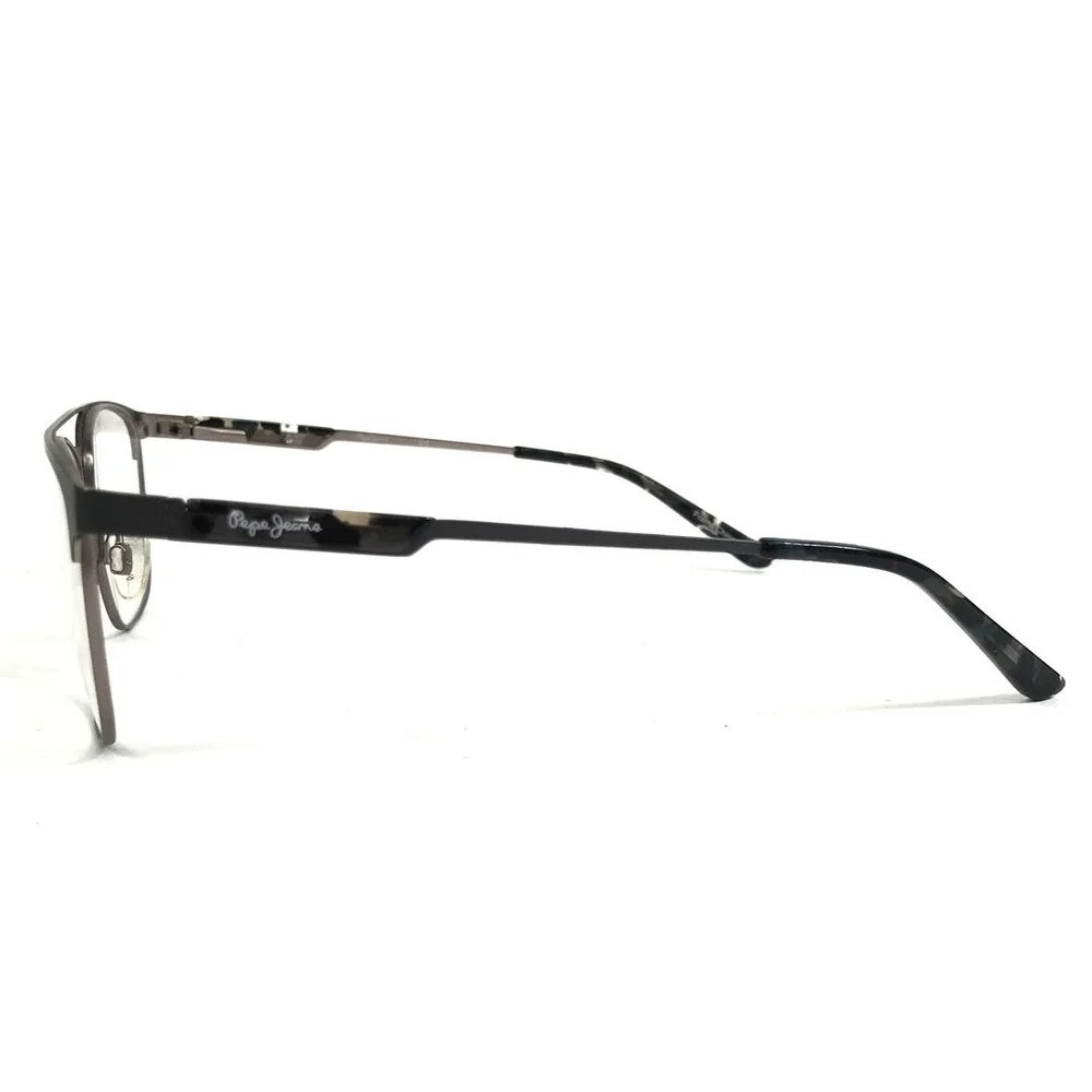 Pepe Jeans Eyeglasses Frames Jeff PJ1302 C2 Gunmetal Square Full Rim 52-17-140